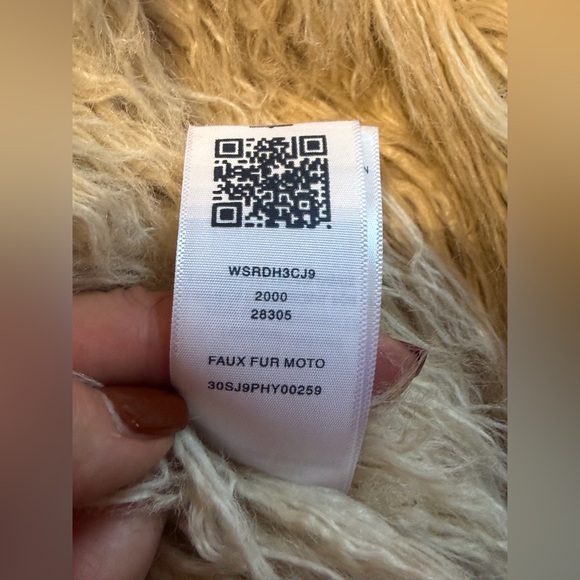 True Religion Brown and Cream Leather Jacket - Picture 9 of 14